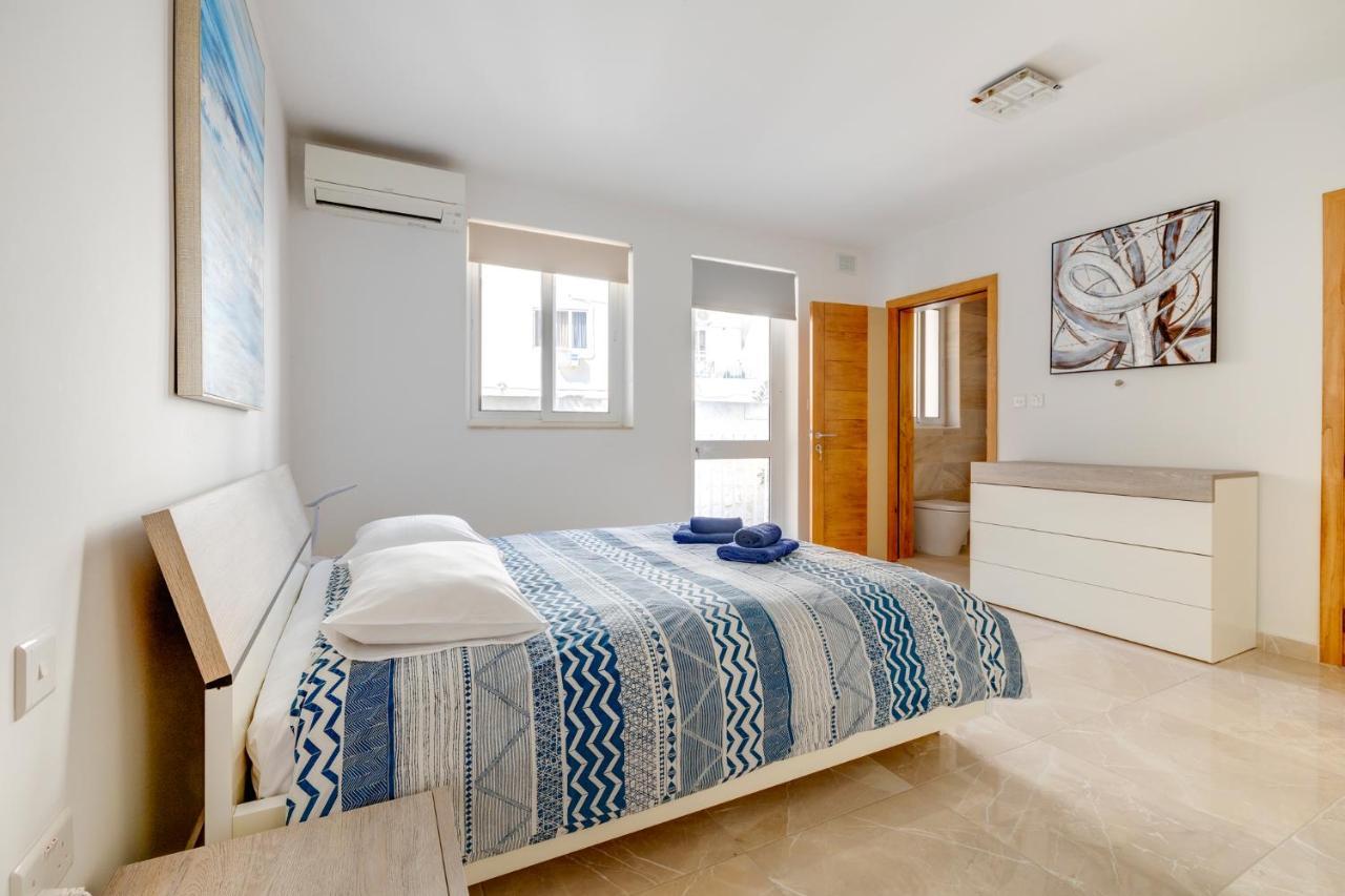 Marvellous 3Br Apartment In Central St Julians San Giuliano Esterno foto
