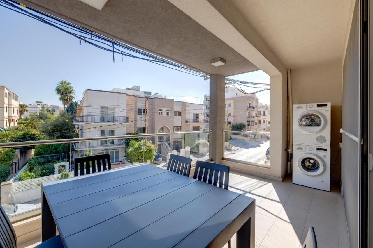 Marvellous 3Br Apartment In Central St Julians San Giuliano Esterno foto