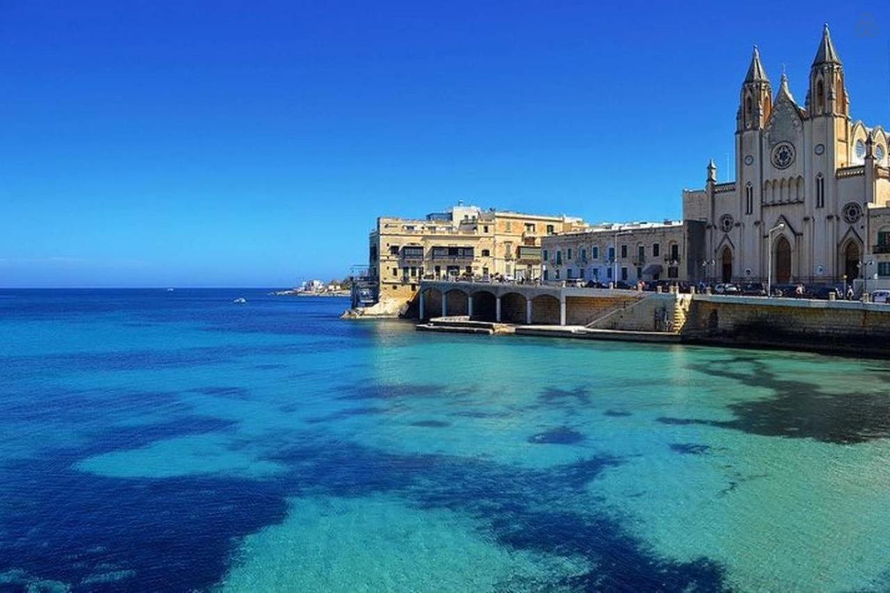 Marvellous 3Br Apartment In Central St Julians San Giuliano Esterno foto